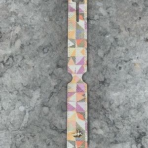 BRAHMIN Leather Luggage Tag